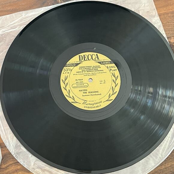 Haydn The Seasons 3xLP Box Set 1953 Decca DX-123 - Picture 5 of 16